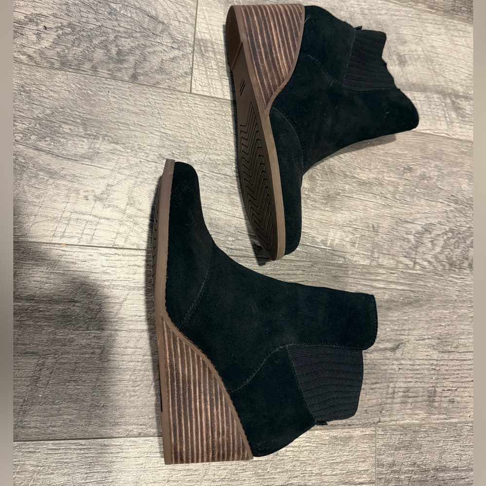 Black Suede Ankle Boots